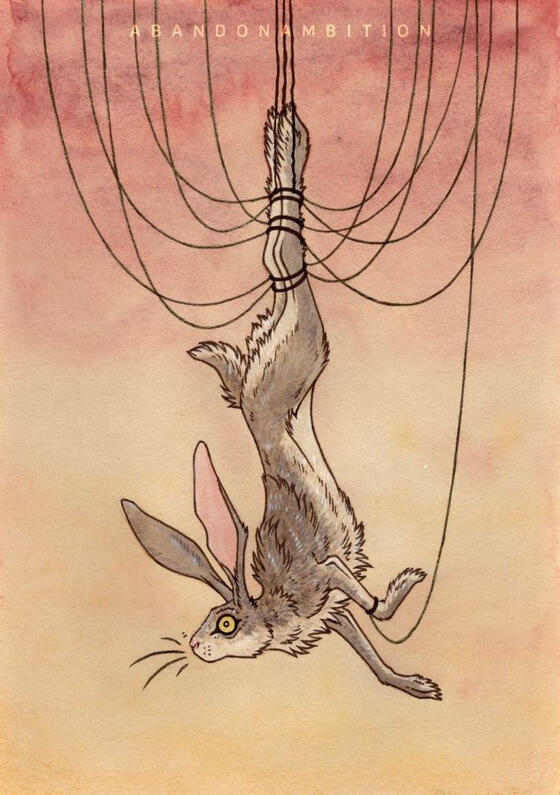 Hanging Hare Hanging Hare