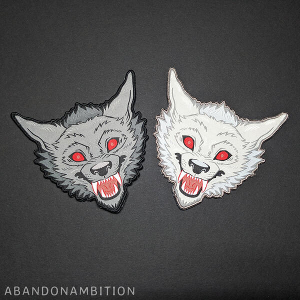 Wolf Patch Pair
