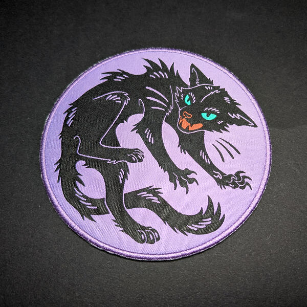 Killa Cat patch (Purple) Killa Cat patch (Purple)